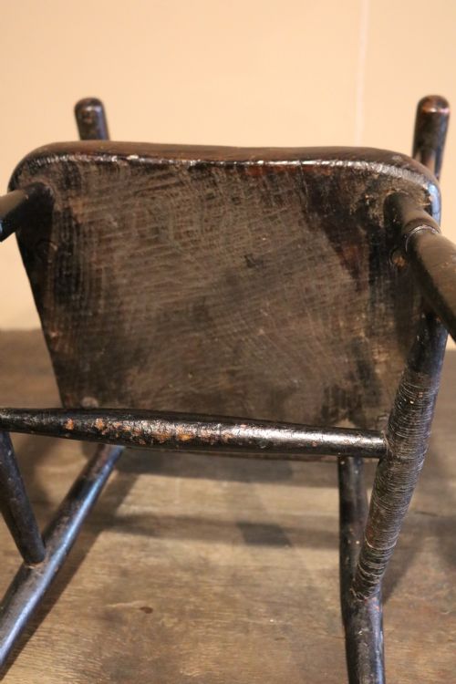 WELSH CHILD'S PRIMITIVE WINDSORSTYLE CHAIR CIRCA 1840 - ADDITIONAL PHOTO 6