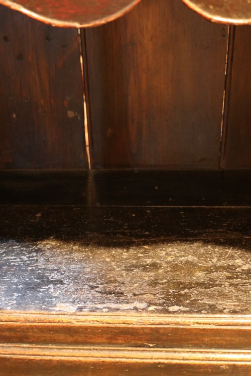 GEORGIAN WELSH OAK DRESSER WITH POTBOARD BASE C1760 - ADDITIONAL PHOTO 14