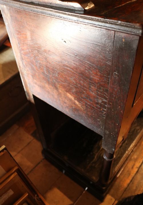 GEORGIAN WELSH OAK DRESSER WITH POTBOARD BASE C1760 - ADDITIONAL PHOTO 20