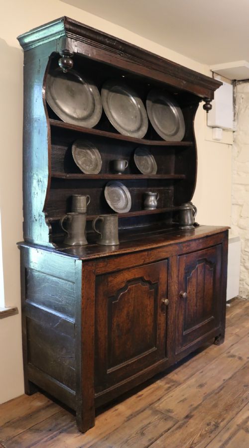 RARE WELSH OAK CUPBOARD DRESSER CIRCA 1690 - ADDITIONAL PHOTO 3