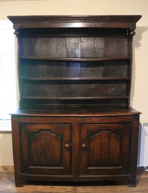 RARE WELSH OAK CUPBOARD DRESSER CIRCA 1690 - ADDITIONAL PHOTO 5