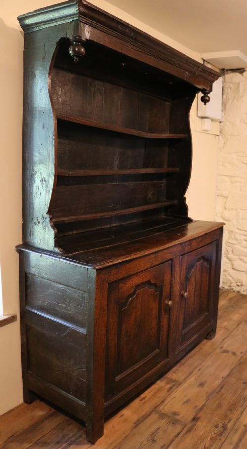 RARE WELSH OAK CUPBOARD DRESSER CIRCA 1690 - ADDITIONAL PHOTO 6
