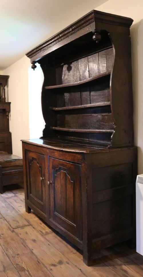 RARE WELSH OAK CUPBOARD DRESSER CIRCA 1690 - ADDITIONAL PHOTO 7