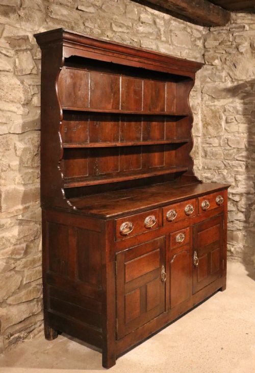 fig 2. Superb Welsh Oak Cupboard Dresser, Snowdonia, circa 1760