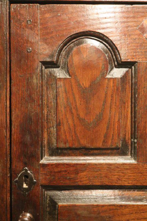FINE SMALL WELSH WALL SPICE CUPBOARD CIRCA 1760 - ADDITIONAL PHOTO 3