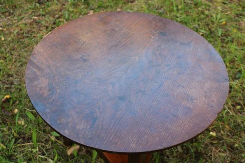 GEORGIAN WELSH OAK CRICKET TABLE MONMOUTHSHIRE CIRCA 1760 - ADDITIONAL PHOTO 4