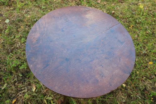 GEORGIAN WELSH OAK CRICKET TABLE MONMOUTHSHIRE CIRCA 1760 - ADDITIONAL PHOTO 5