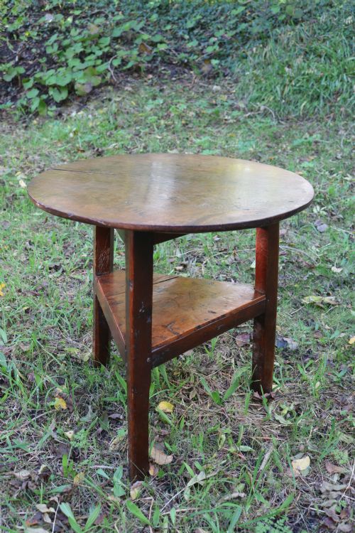 GEORGIAN WELSH OAK CRICKET TABLE MONMOUTHSHIRE CIRCA 1760 - ADDITIONAL PHOTO 8