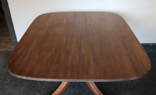 SMALL REGENCY MAHOGANY DINING OR BREAKFAST TABLE CIRCA 1820 - ADDITIONAL PHOTO 5