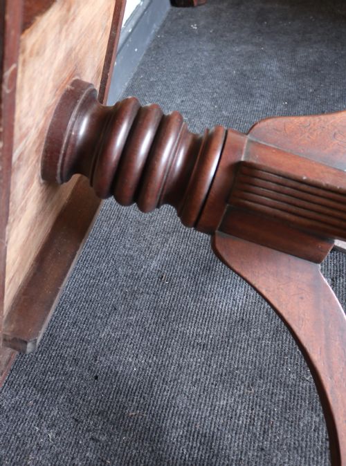 SMALL REGENCY MAHOGANY DINING OR BREAKFAST TABLE CIRCA 1820 - ADDITIONAL PHOTO 12