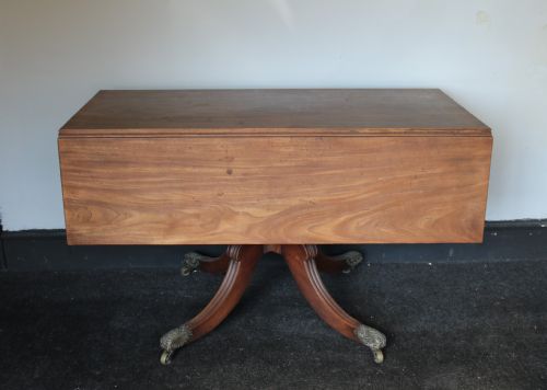 FINE MAHOGANY REGENCY DINING TABLE CIRCA 1825 - ADDITIONAL PHOTO 5