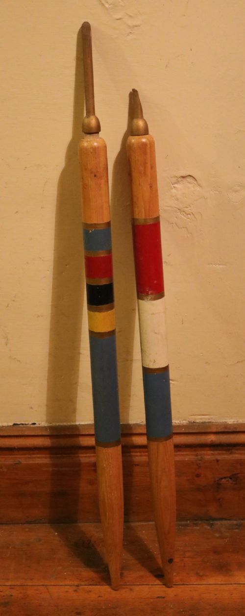 CROQUET SET BY AWGAMAGE IN ORIGINAL BOX CIRCA 1920 - ADDITIONAL PHOTO 10