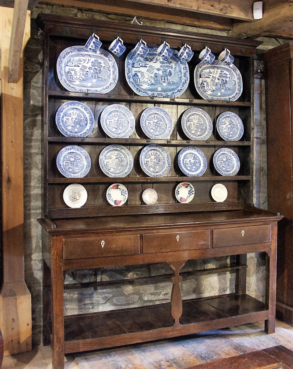 Welsh Oak Potboard Dresser, Cardiganshire, circa 1790
