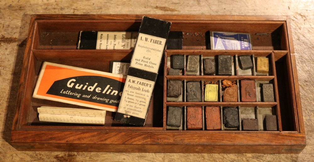 Victorian Burr-Walnut Architect's Instrument Box View VIII