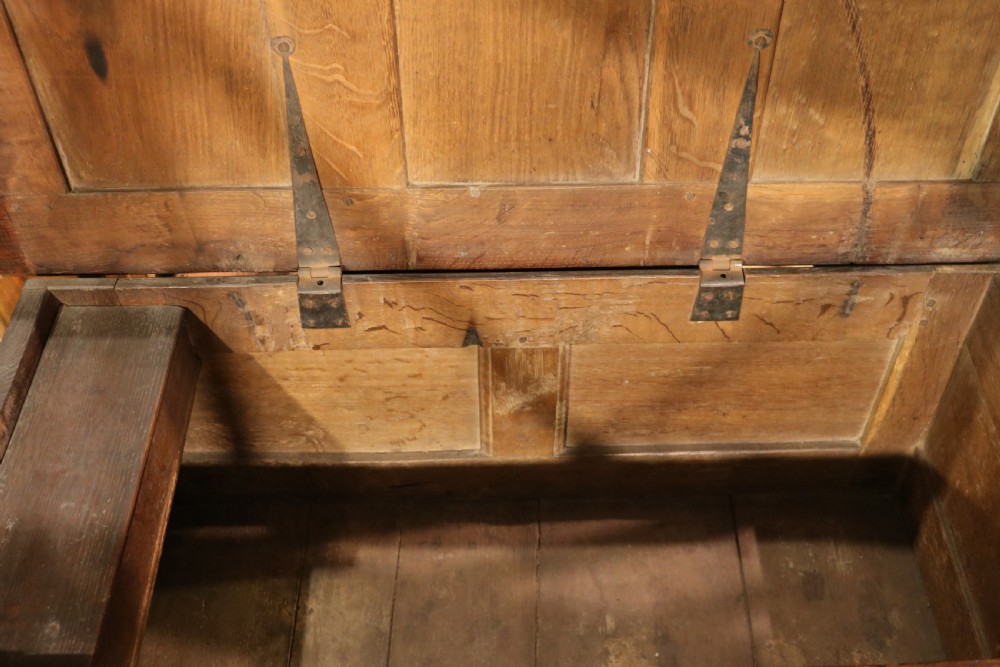 Welsh Oak Chest or Coffer of Small Proportions, c.1640 View IV