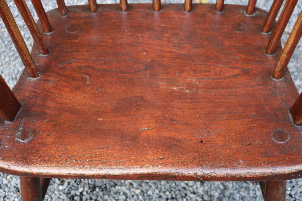 Welsh Ash Hoop-back Stick Chair, Carmarthenshire, circa 1800 View IX