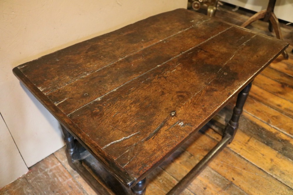 Early Welsh Oak Low Centre Table, circa 1660 View IV
