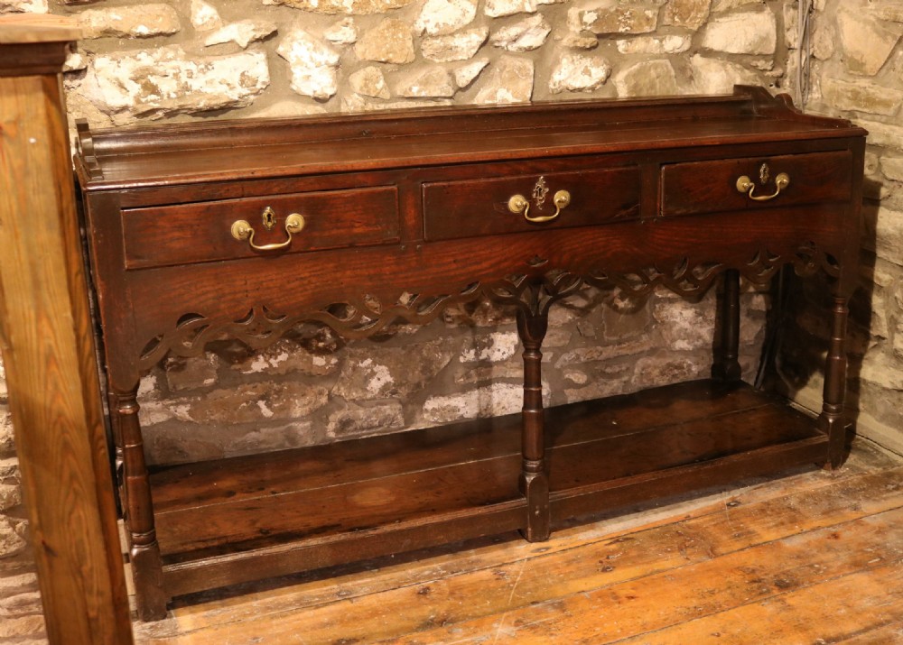 Welsh Oak Dresser Base, circa 1760
