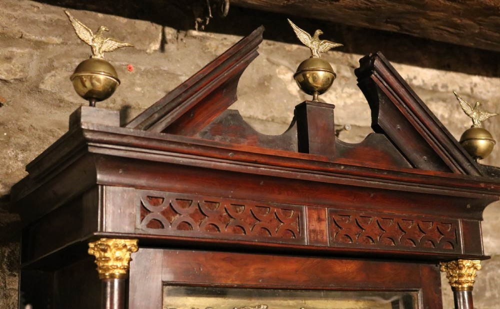 Rare Welsh Longcase Clock in Yew-wood Case, by George Jackson, Llanrwst, circa 1780 View VIII