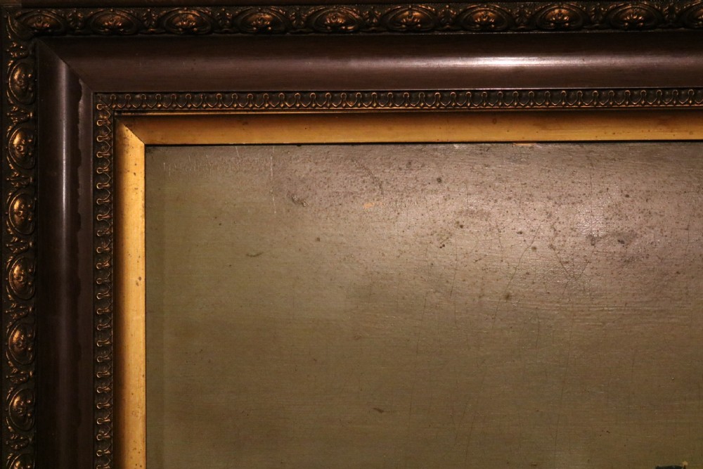 Primitive Welsh Oil Painting of a Steam Sailing Ship in a Storm, signed S.A. Phillips, circa1870 View VII