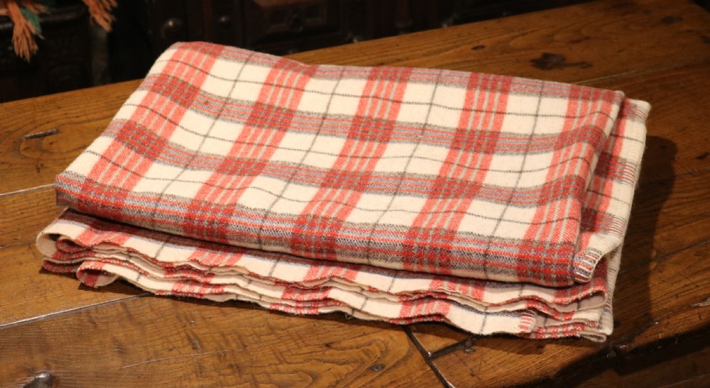 Collection of Six Welsh Wool Blankets (