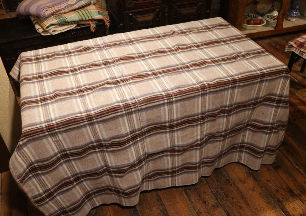 Collection of Six Welsh Wool Blankets (