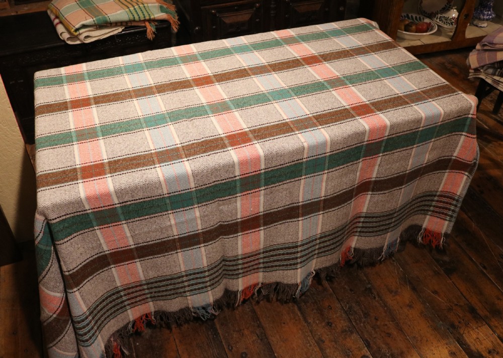 Collection of Six Welsh Wool Blankets (