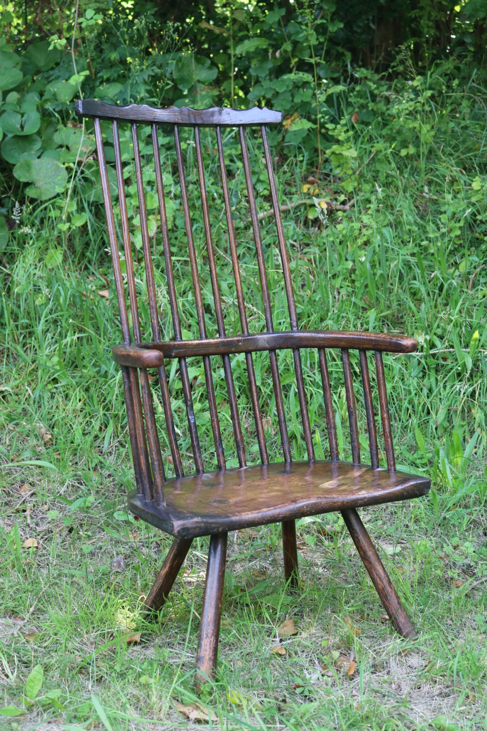 Classic Welsh Ash Stick Chair, Montgomeryshire, circa 1760