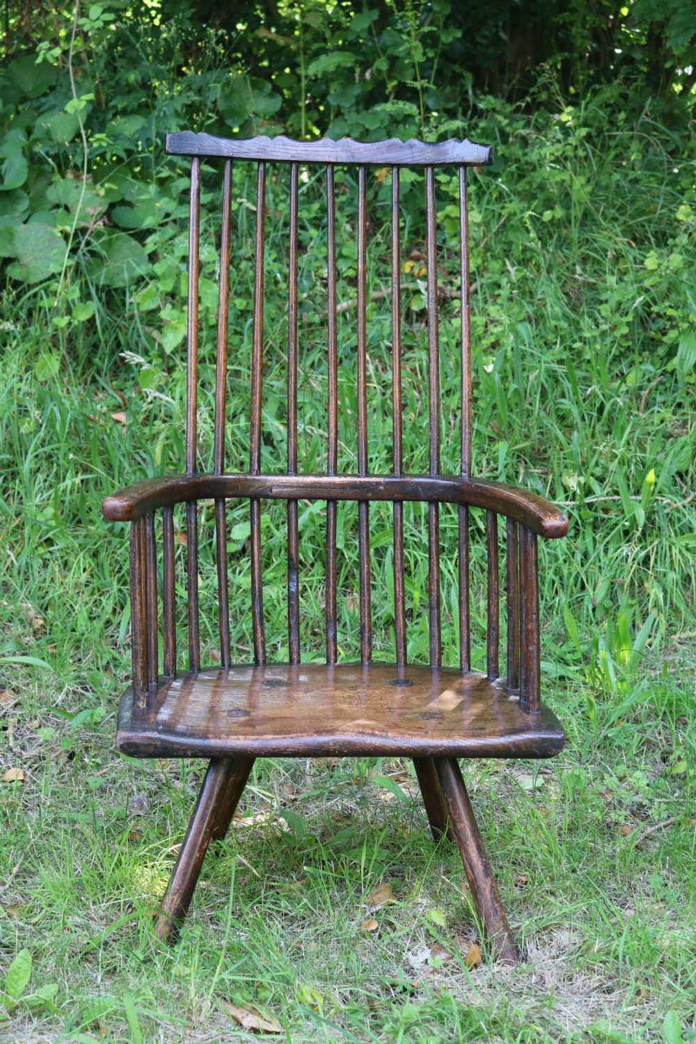 Classic Welsh Ash Stick Chair, Montgomeryshire, circa 1760 View II