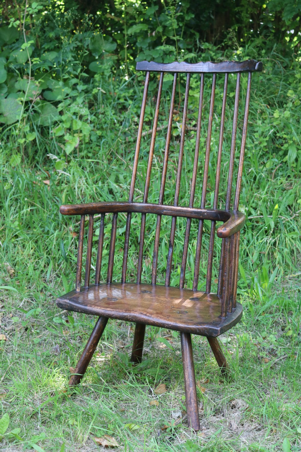 Classic Welsh Ash Stick Chair, Montgomeryshire, circa 1760 View IV