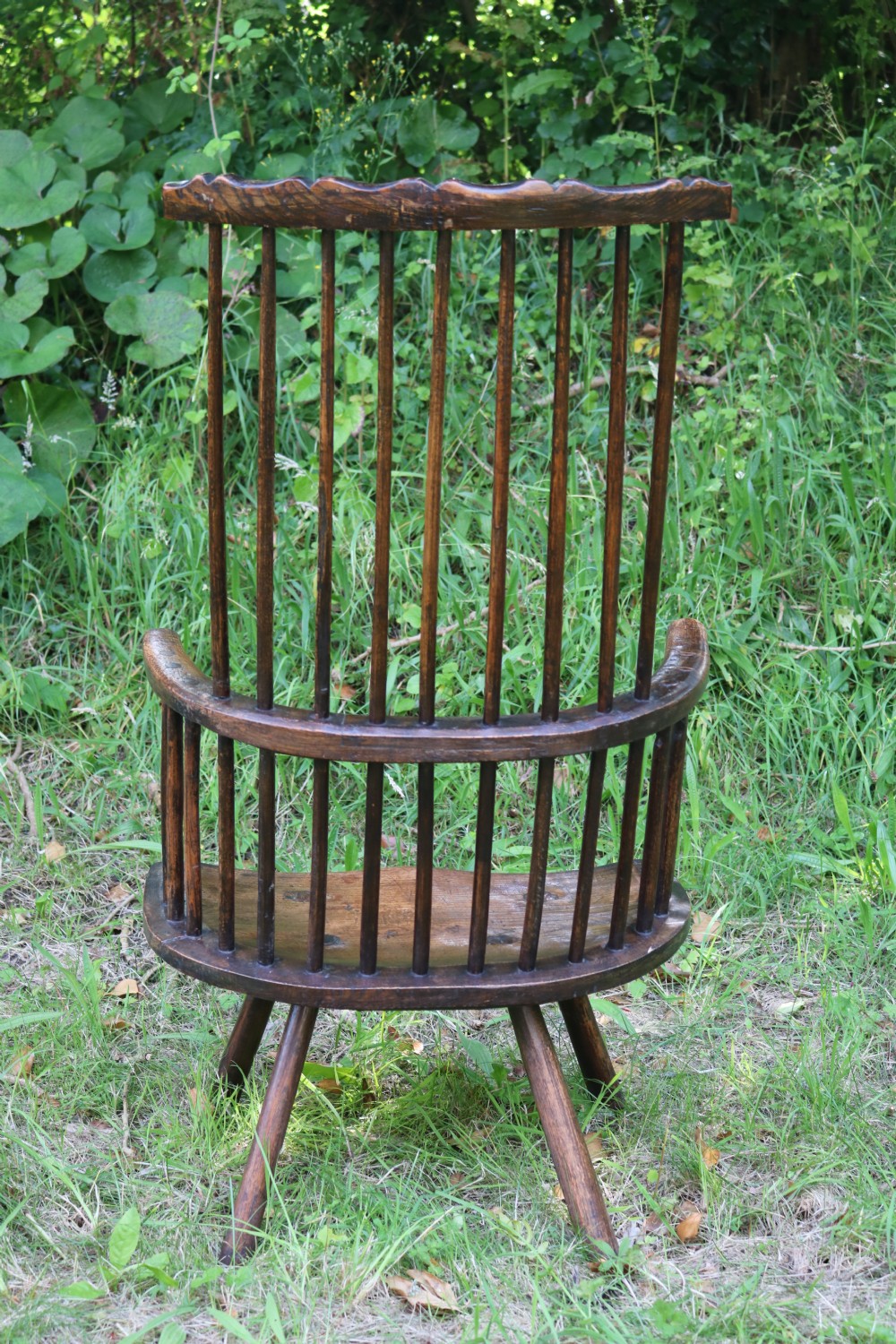 Classic Welsh Ash Stick Chair, Montgomeryshire, circa 1760 View V