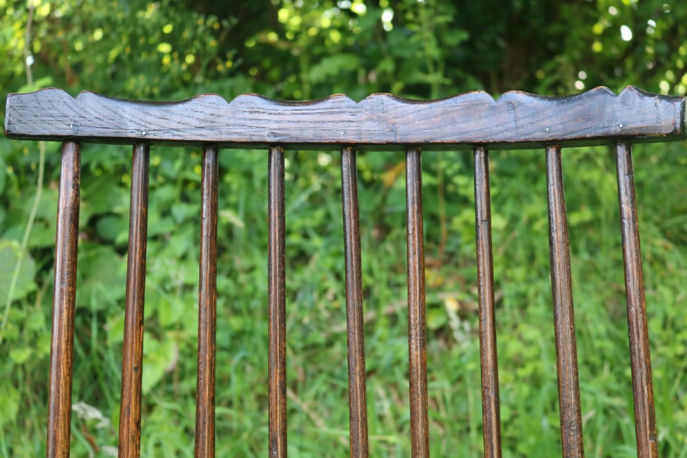 Classic Welsh Ash Stick Chair, Montgomeryshire, circa 1760 View VII