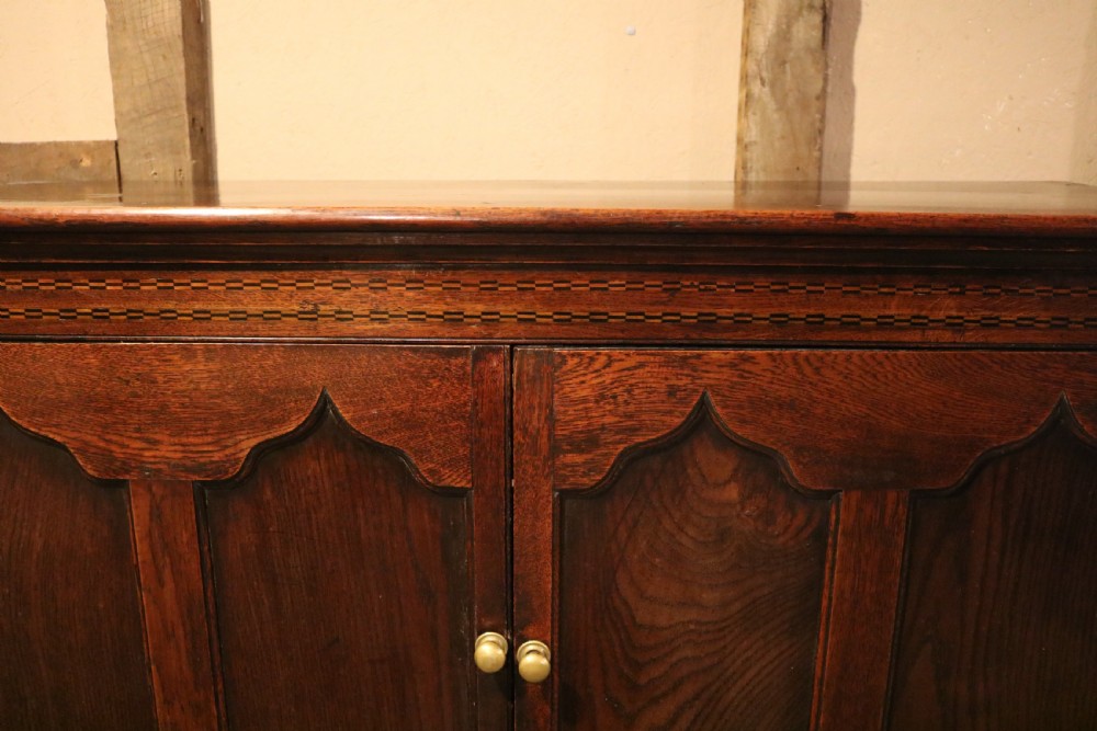 Small Welsh Oak Two-part Cupboard, Cardiganshire, west Wales, circa 1770 View VI