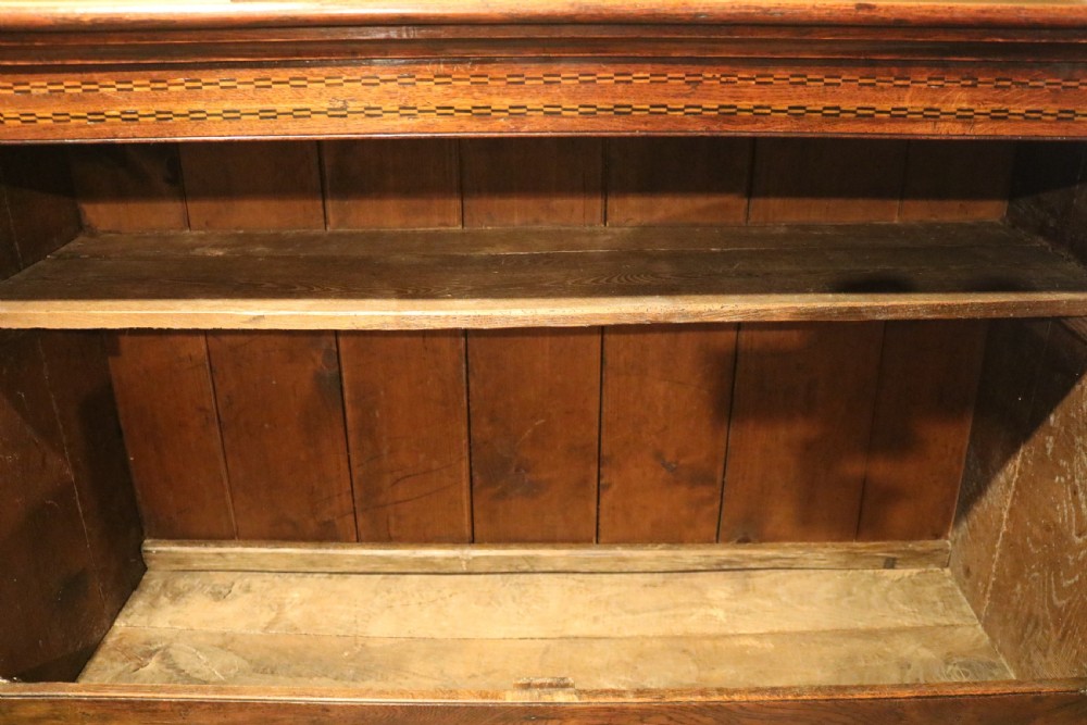 Small Welsh Oak Two-part Cupboard, Cardiganshire, west Wales, circa 1770 View VII