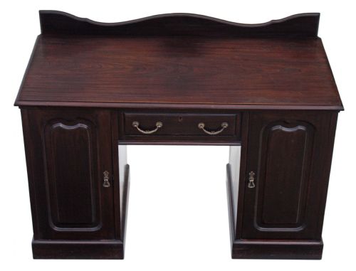 fig 1. Late Victorian mahogany desk or dressing table