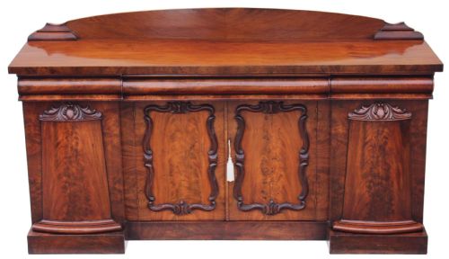 Large 19th Century William IV Mahogany Sideboard