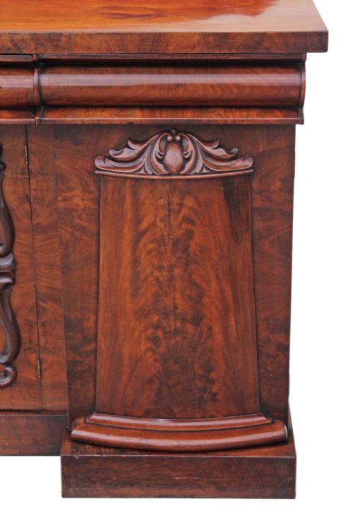 fig 2. Large 19th Century William IV mahogany sideboard