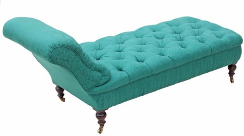fig 1. Victorian chaise longue sofa day bed mahogany