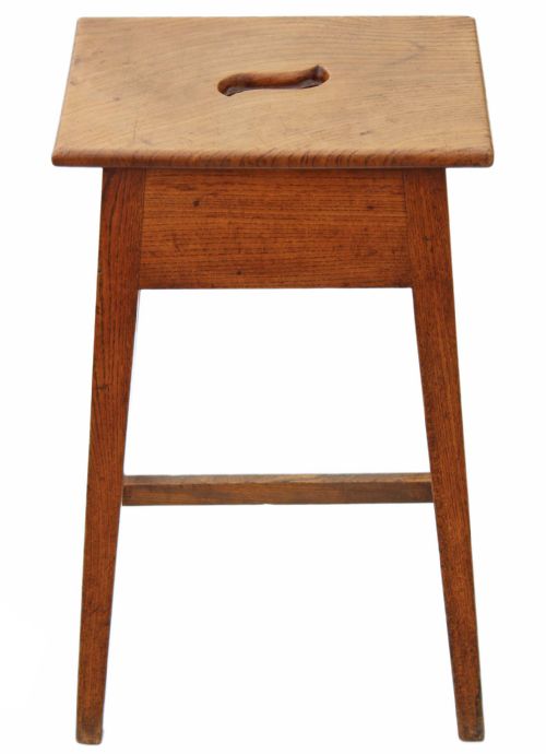 Regency Elm & Oak Tall Stool Seat Bar