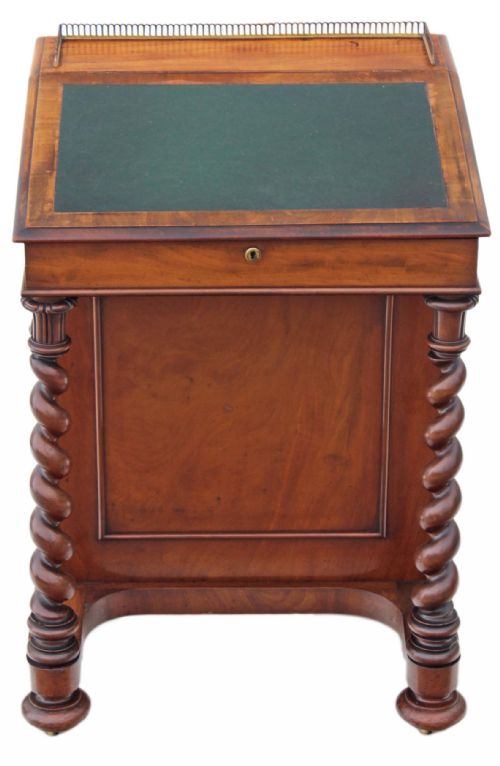 William IV Walnut Davenport Desk