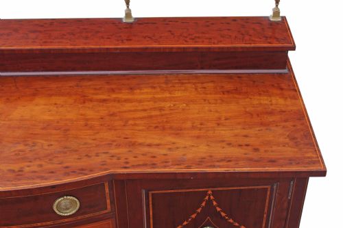 fig 2. Edwardian Sheraton inlaid mahogany chiffonier sideboard