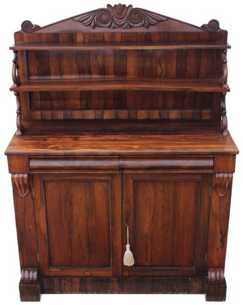 Regency Rosewood Chiffonier Sideboard