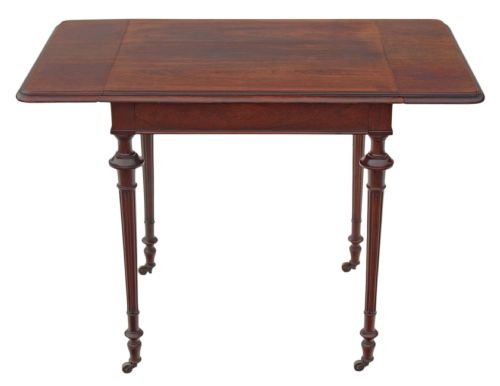 fig 1. Victorian Rosewood sofa table side