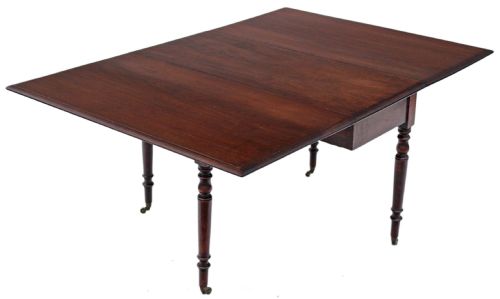 Georgian Mahogany Gate Leg Dining Table