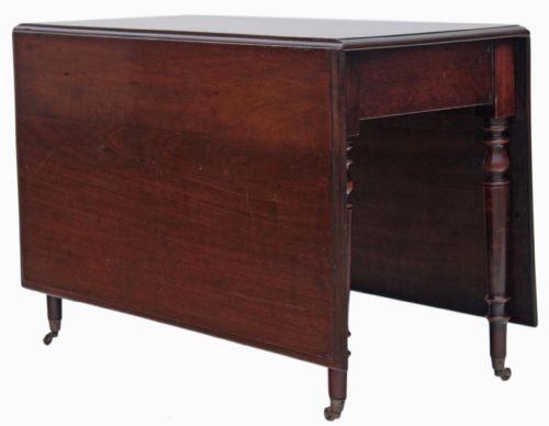 fig 1. Georgian mahogany gate leg dining table