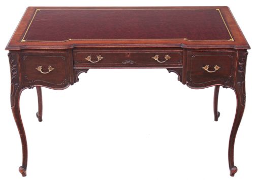 Victorian Mahogany Writing Desk Dressing Table
