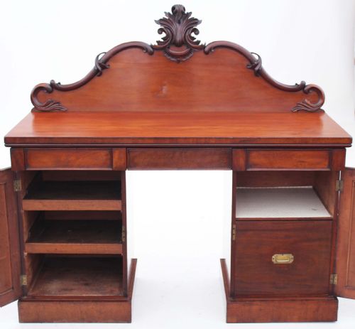 fig 1. Victorian mahogany chiffonier sideboard