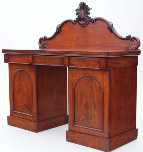 fig 2. Victorian mahogany chiffonier sideboard