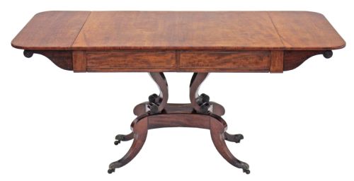 fig 1. Georgian mahogany sofa table