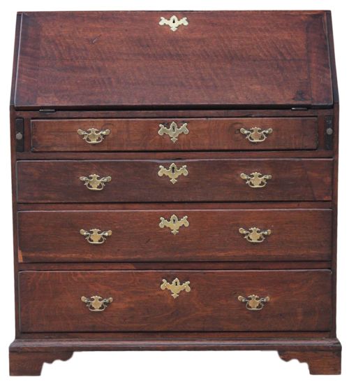 Georgian Oak Bureau Desk